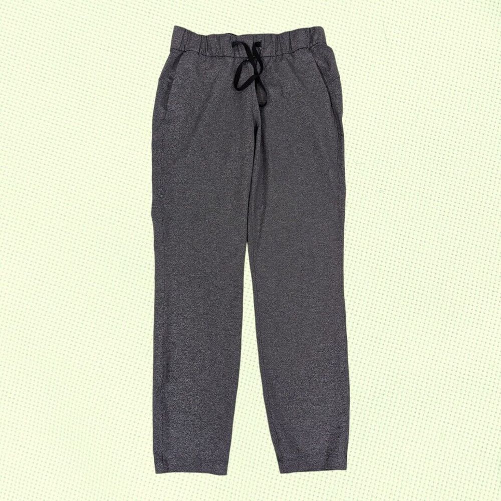 Lululemon On The Fly Pant 4 26" Womens  Heathered‎ Gray Full-On Luxtreme